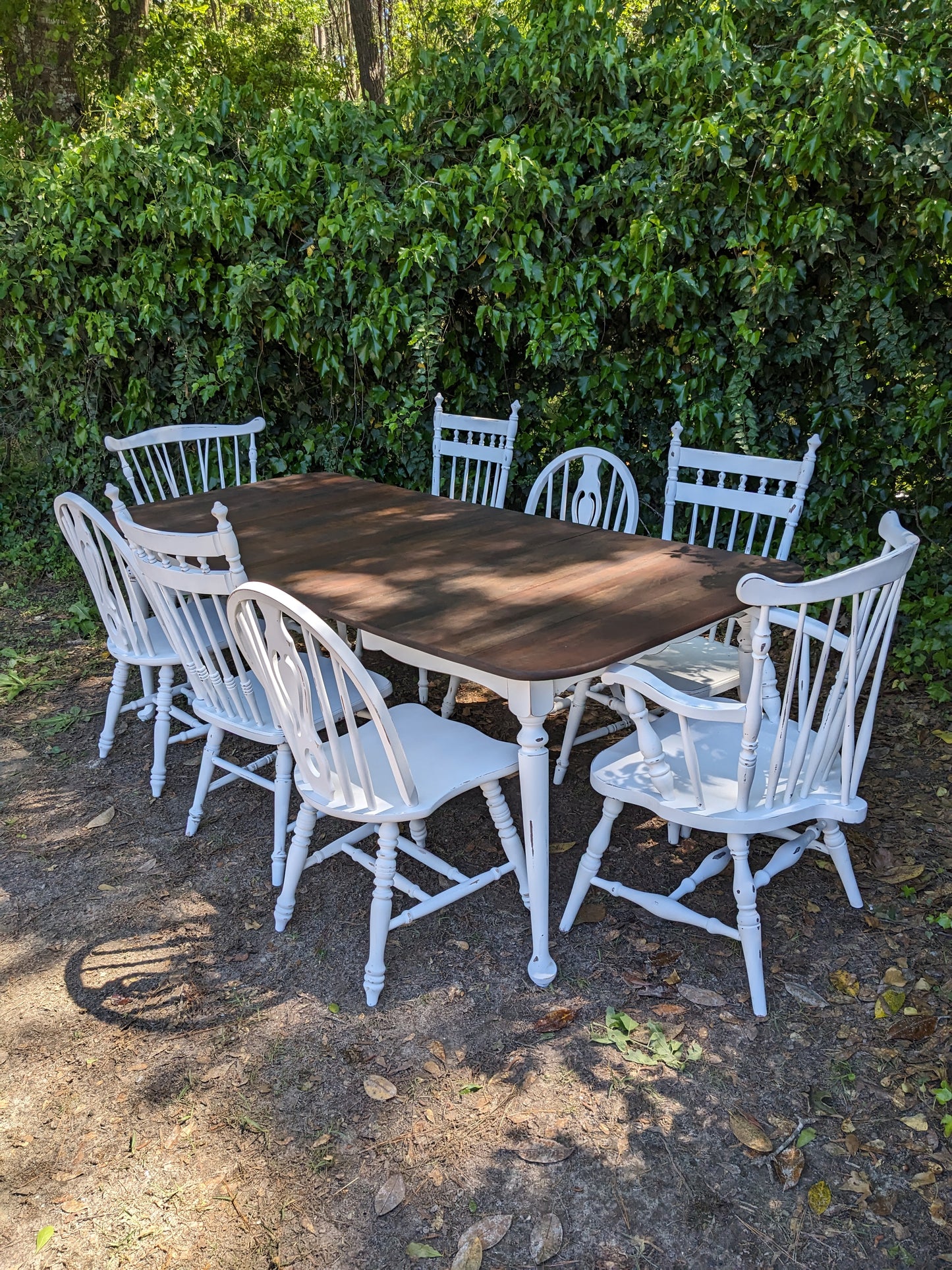Dining Table & 8 Chairs Set